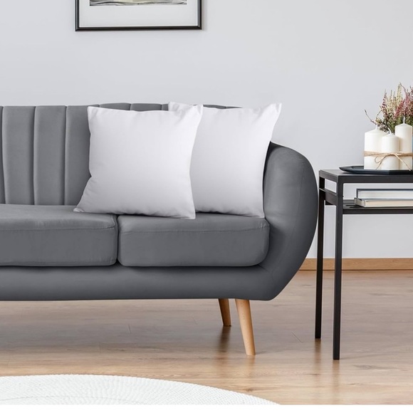 Bedding Throw Pillows Insert (Pack of 2 18 x 18” Bed Couch Decorative Pillows - Picture 8 of 8